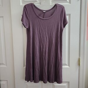 4/$20 Mauve Purple A-line Tunic Top